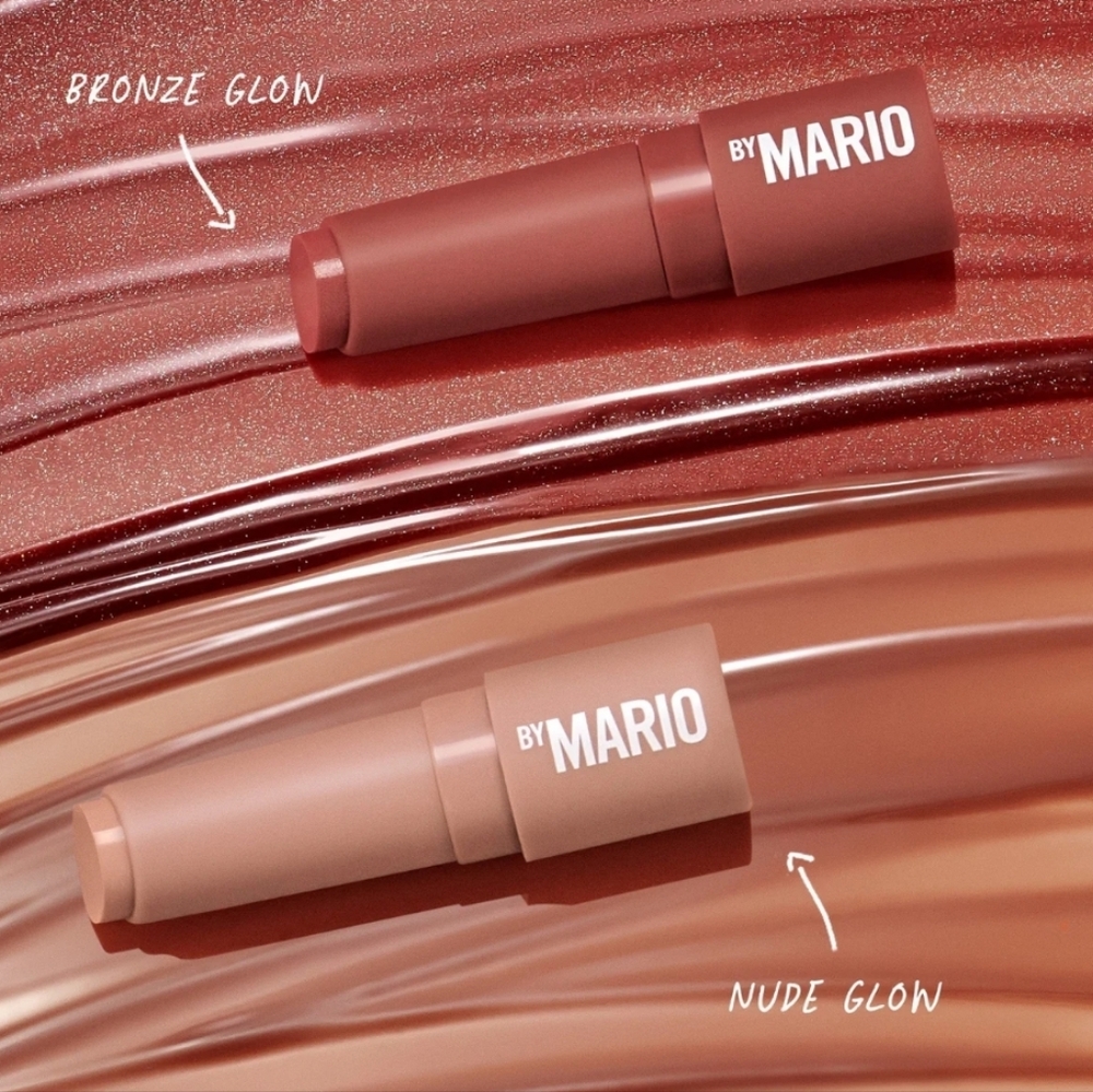Makeup By Mario Moisture Glow On The Go: Mini Nude Glow & Mini Bronze Glow, NIB - Picture 2 of 4